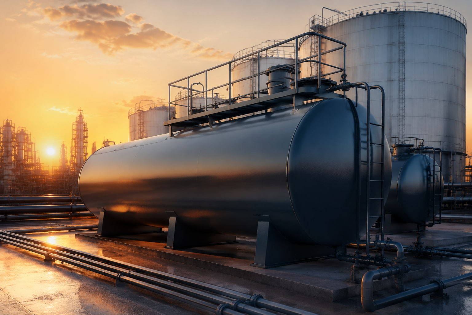 Резервуар для нефти